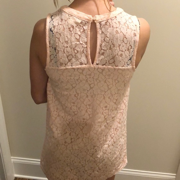 Blush pink lace dress 💕 - Picture 3 of 7